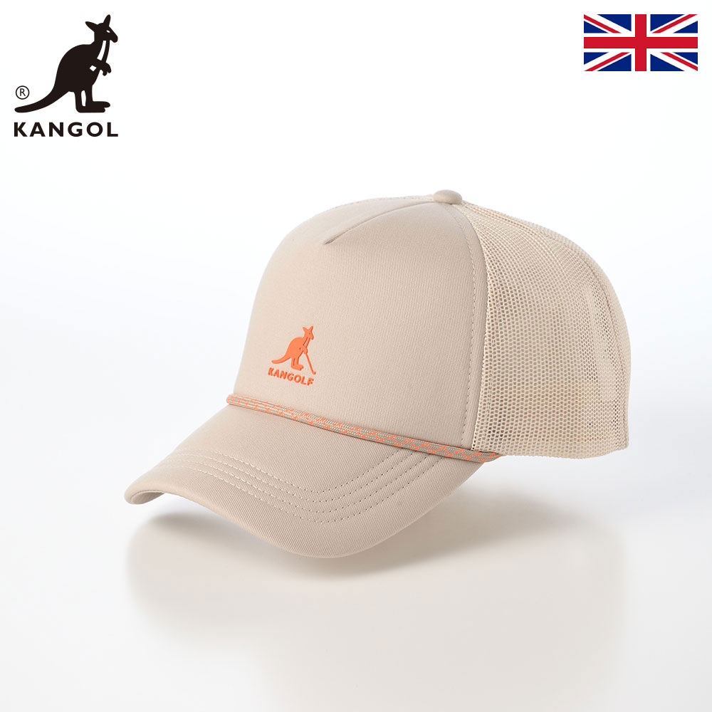 Rakuten - KANGOL カンゴール 帽子 キャップ cap メンズ レディース ユニセックス カジュアル スポーツ ブランド イギリス 英国 KANGOLF LOGO TRUCKER（カンゴルフ ロゴ トラッカー） カーキ 父の日ギフト