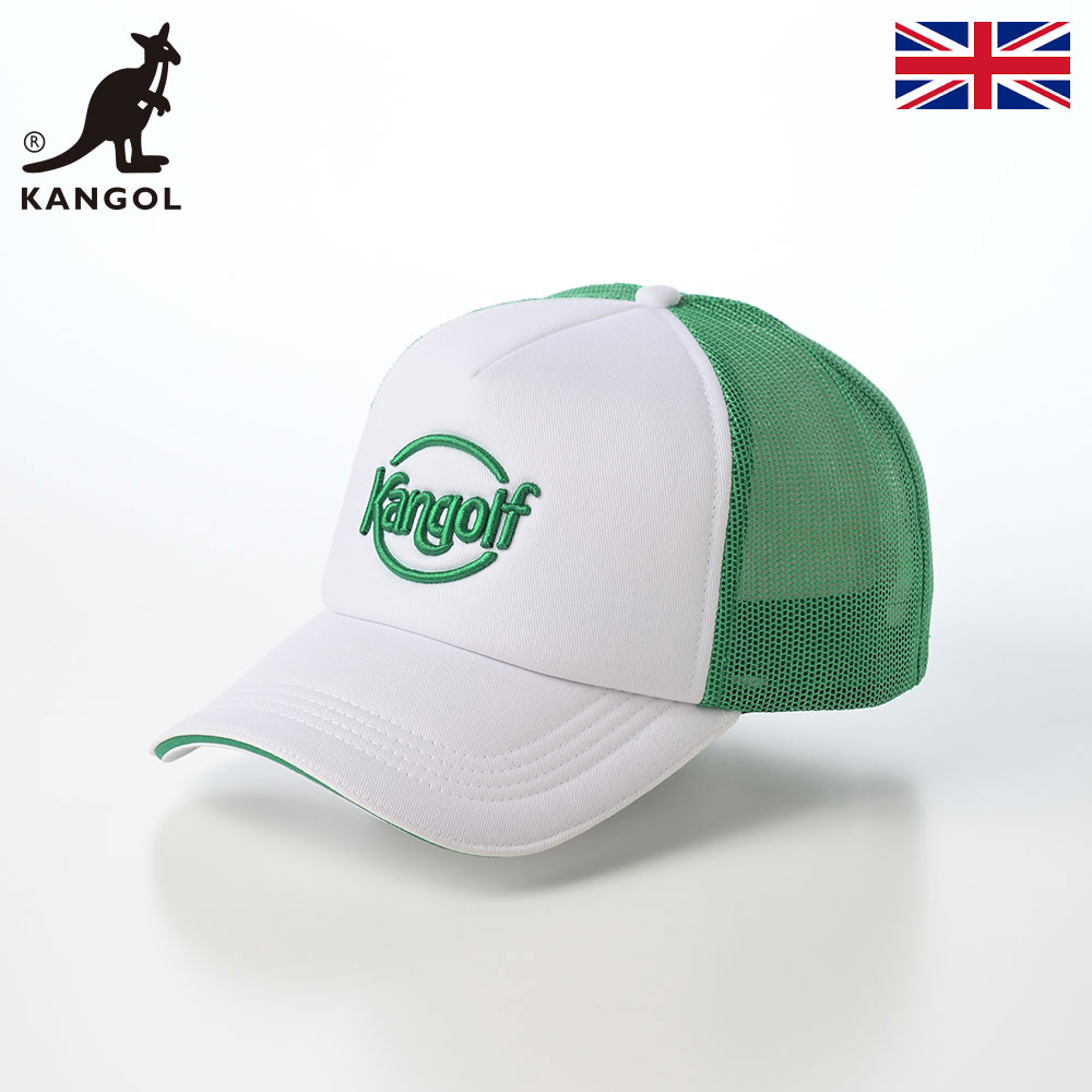 樂天商城 - キャップ メンズ レディース ユニセックス 通年 カジュアル KANGOL カンゴール KANGOLF ACE RETRO TRUCKER スポーツ イギリス 英国 グリーン 父の日 ギフト プレゼント 2026