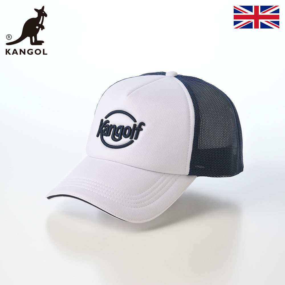 樂天商城 - キャップ メンズ レディース ユニセックス 通年 カジュアル KANGOL カンゴール KANGOLF ACE RETRO TRUCKER スポーツ イギリス 英国 ネイビー 父の日 ギフト プレゼント 2026