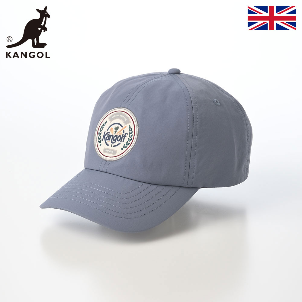 Rakuten - KANGOL カンゴール 帽子 キャップ cap メンズ レディース ユニセックス カジュアル スポーツ ブランド イギリス 英国 KANGOLF GOLF CLUB BASEBALL（カンゴルフ ゴルフクラブ ベースボール） ダスティーブルー 父の日ギフト