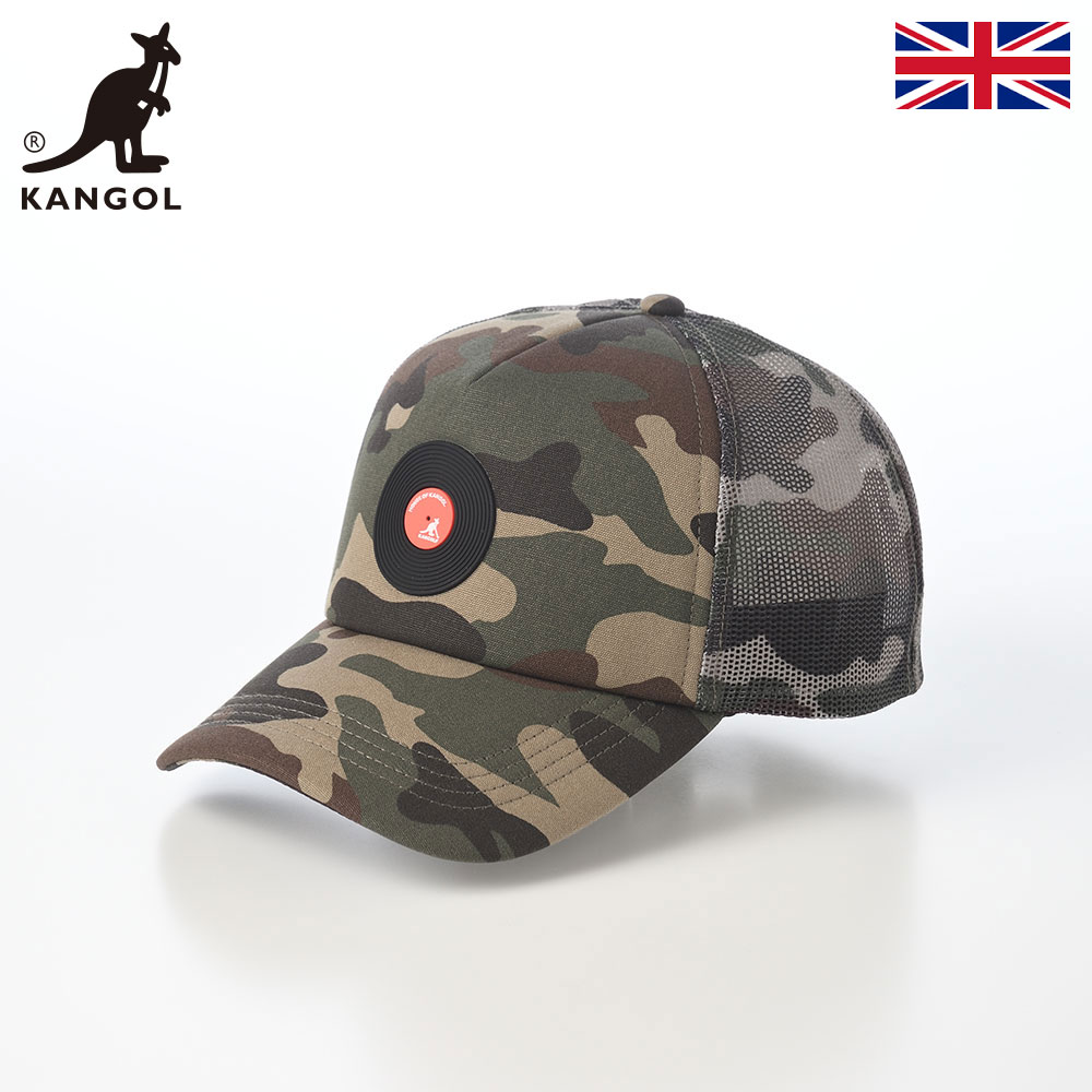 Rakuten - KANGOL カンゴール 帽子 キャップ cap メンズ レディース ユニセックス カジュアル スポーツ ブランド イギリス 英国 KANGOLF RECORD TRUCKER（カンゴルフ レコード トラッカー） カモフラージュ 父の日ギフト