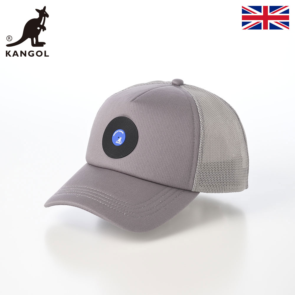 乐天商城 - KANGOL カンゴール 帽子 キャップ cap メンズ レディース ユニセックス カジュアル スポーツ ブランド イギリス 英国 KANGOLF RECORD TRUCKER（カンゴルフ レコード トラッカー） グレー 父の日ギフト