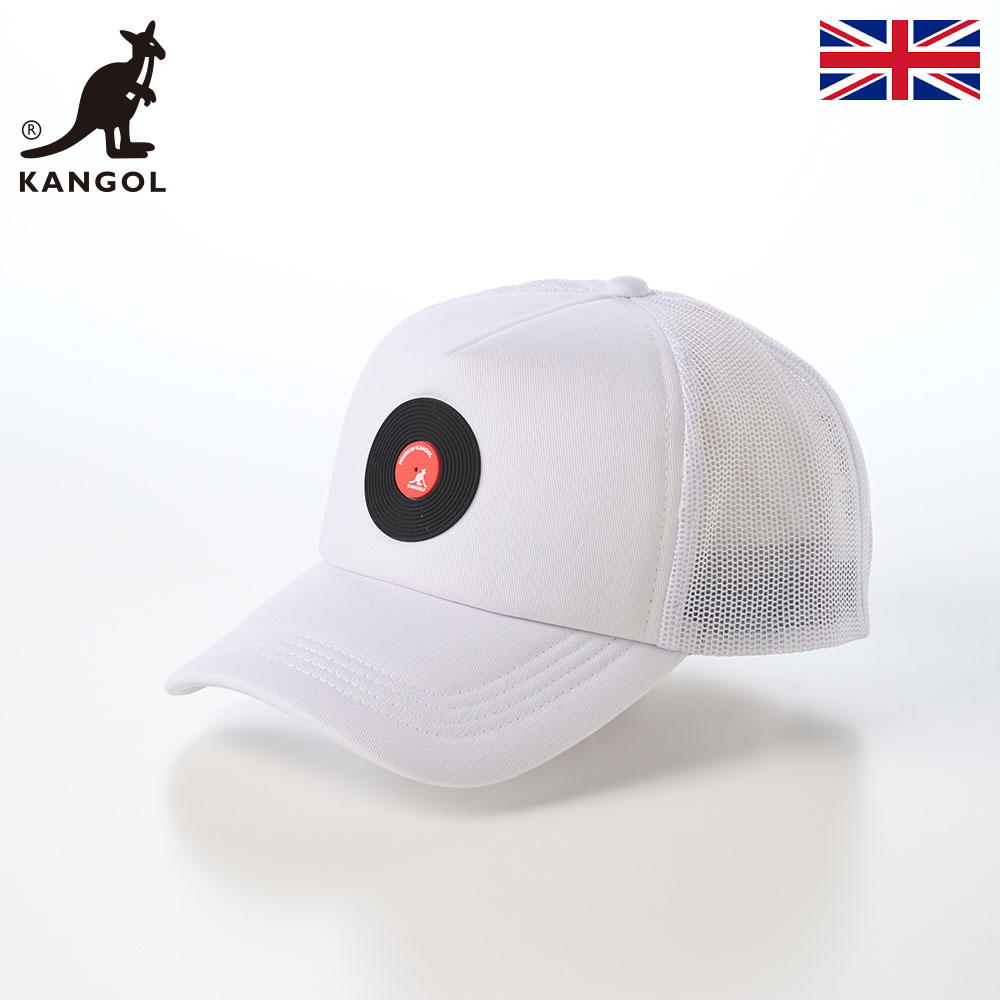 Rakuten - KANGOL カンゴール 帽子 キャップ cap メンズ レディース ユニセックス カジュアル スポーツ ブランド イギリス 英国 KANGOLF RECORD TRUCKER（カンゴルフ レコード トラッカー） ホワイト 父の日ギフト