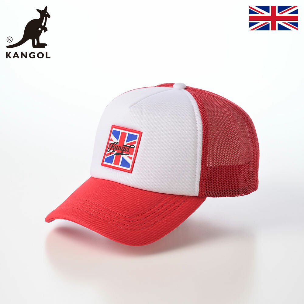 Rakuten - KANGOL カンゴール 帽子 キャップ cap メンズ レディース ユニセックス カジュアル スポーツ ブランド イギリス 英国 KANGOLF HERITAGE TRUCKER（カンゴルフ ヘリテージ トラッカー） レッド 父の日ギフト