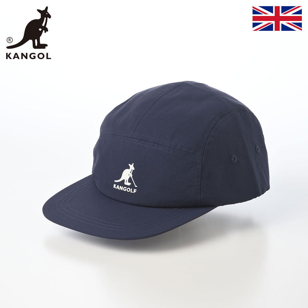 乐天商城 - KANGOL カンゴール 帽子 キャップ cap メンズ レディース ユニセックス カジュアル スポーツ ブランド イギリス 英国 KANGOLF BIRDIE 5-PANEL（カンゴルフ バーディー 5パネル） ネイビー 父の日ギフト