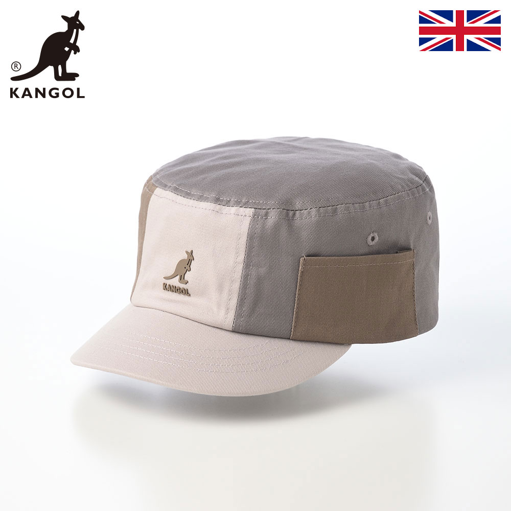 乐天商城 - KANGOL カンゴール 帽子 ワークキャップ cap オールシーズン 春夏秋冬 メンズ レディース ユニセックス カジュアル スポーツ ブランド イギリス 英国 CARGO COLORS ARMY CAP（カーゴ カラーズ アーミーキャップ） ライトグレーマルチ 父の日ギフト 2026