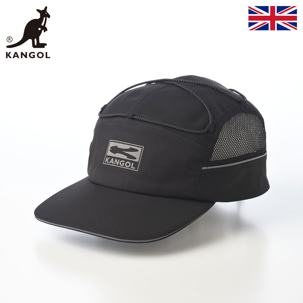 乐天商城 - KANGOL カンゴール 帽子 キャップ cap オールシーズン 春夏 メンズ レディース ユニセックス カジュアル スポーツ ブランド イギリス 英国 REFLECTIVE SPEED 5-PANEL（リフレクティブ スピード 5パネル） ブラック 父の日ギフト 2026
