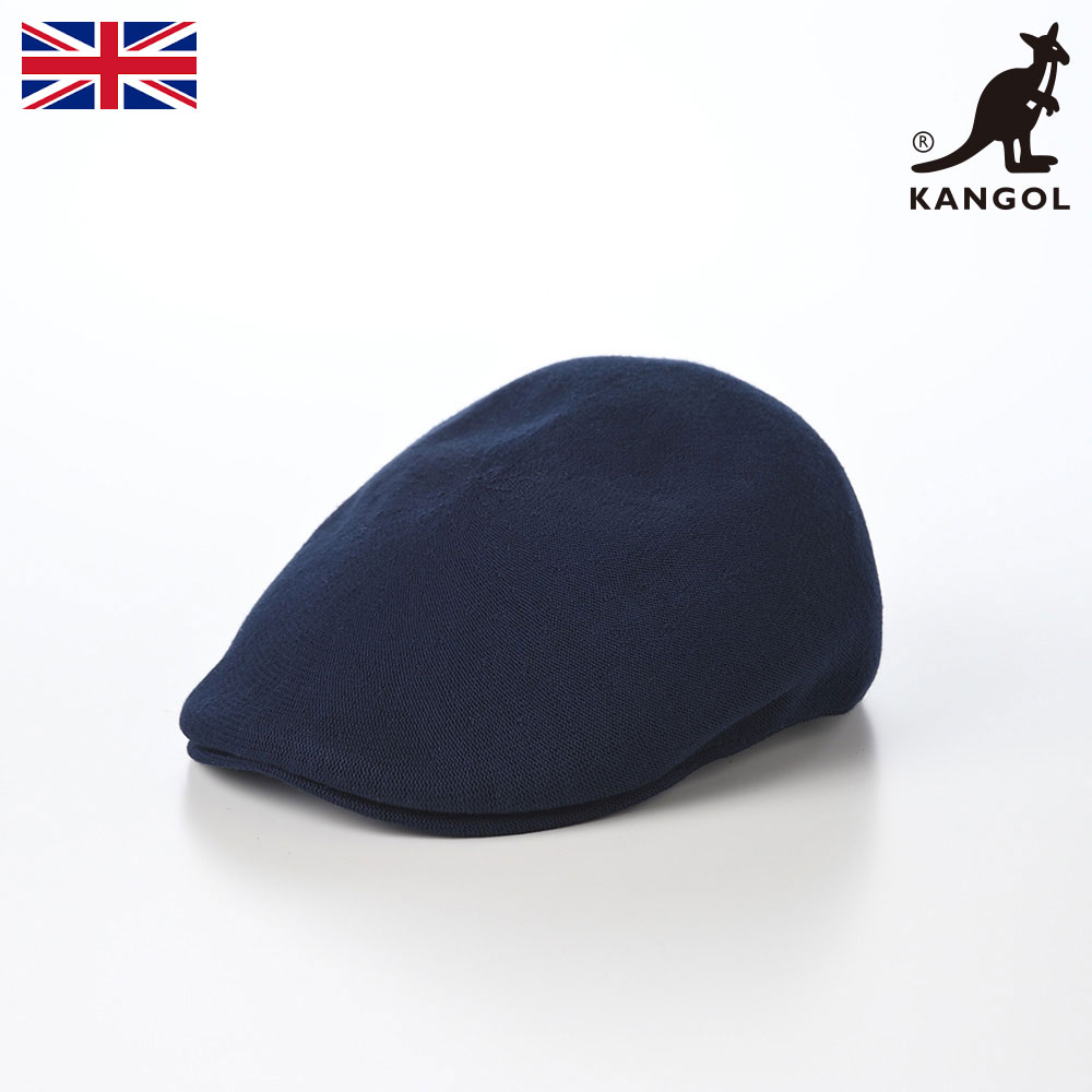 ハンチング帽 キャップ ハンチングベレー メンズ レディース ユニセックス 熱中症 暑さ対策 カジュアル KANGOL カンゴール BAMBOO 507 オールシーズン 春夏秋冬 ダークブルー ギフト プレゼント