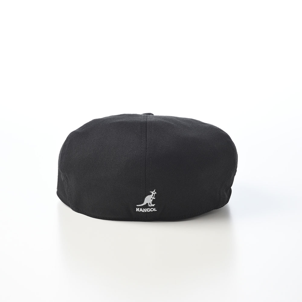 メンズハット・帽子専門店 時谷堂のKANGOL カンゴール 帽子 ハンチング帽 ブランド オールシーズン 春夏秋冬 メンズ レディース ユニセックス キャップ cap カジュアル タウンユース ファッション小物 WOOL FLEXFIT 504（ウール フレックスフィット） ブラック ギフト｜アングル3
