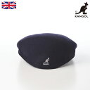 KANGOL カンゴール 帽子 ハンチング メンズ レディース ユニセックス ハンチングベレー ブランド イギリス 英国 WOOL 504(ウール) ダークブル...