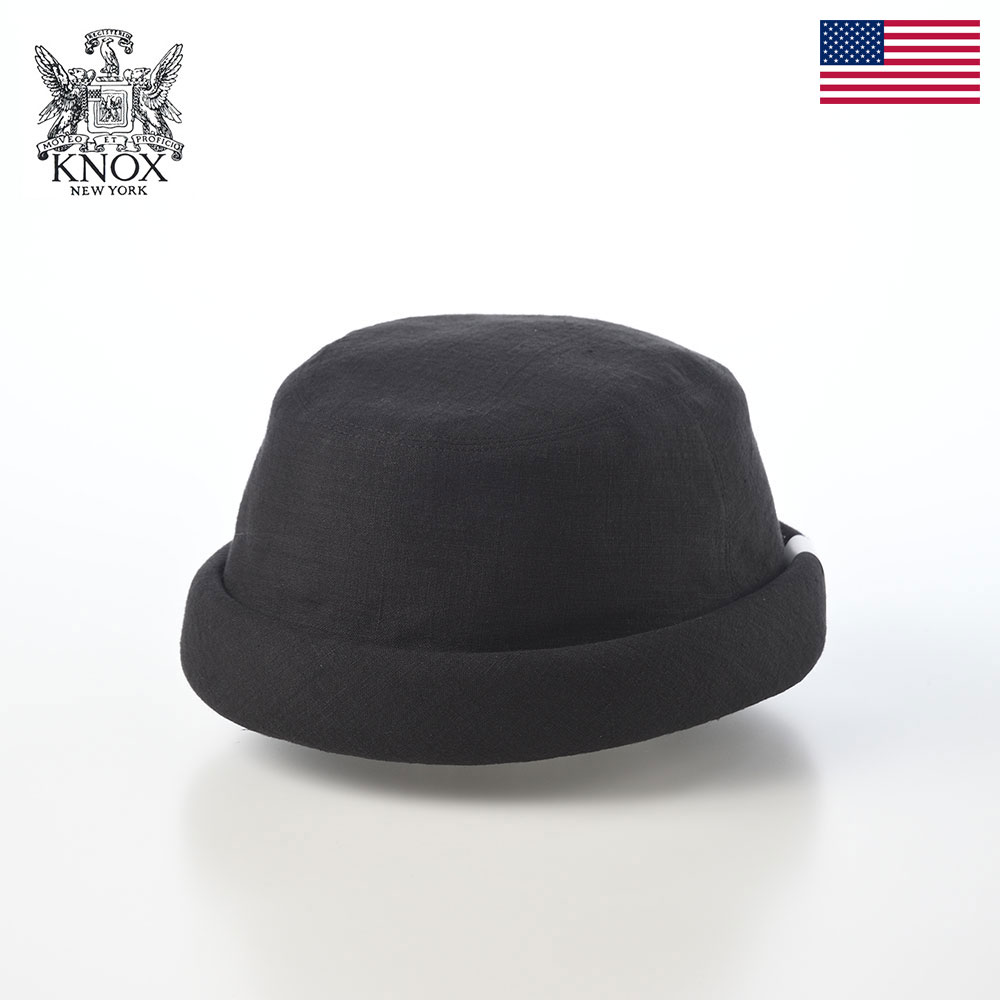 Rakuten - KNOX ロールキャップ メンズ レディース キャップ CAP 春 夏 ブランド シンプル ギフト 送料無料 ノックス Fisherman Cap（フィッシャーマン キャップ） ブラック