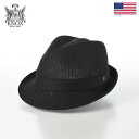 KNOX 帽子 中折れハット ソフトハット メンズ レディース 春 夏 ブランド ソフト帽 シンプル カジュアル 普段使い 日除け UV対策 紫外線 熱中症 ファッション小物 ノックス 日本製 Thermo Lobby Hat（サーモロビー ハット） ブラック