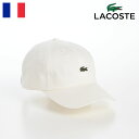 LACOSTE ラコステ 帽子 ロゴキャップ C