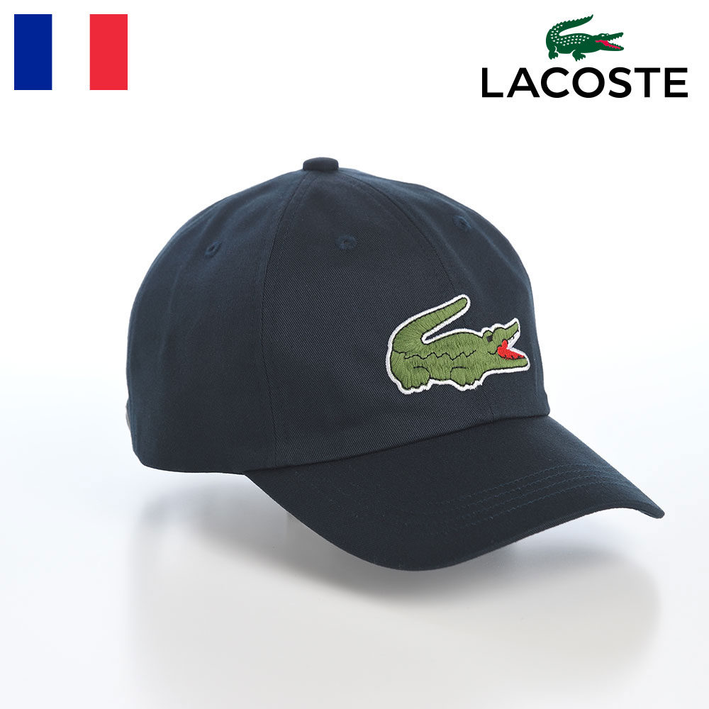 LACOSTEラコステ帽子ロゴキャ...
