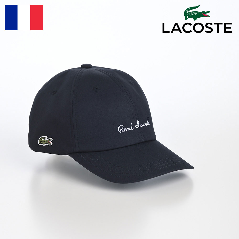 LACOSTE ラコステ 帽子 父の日 コットンキャップ CAP 