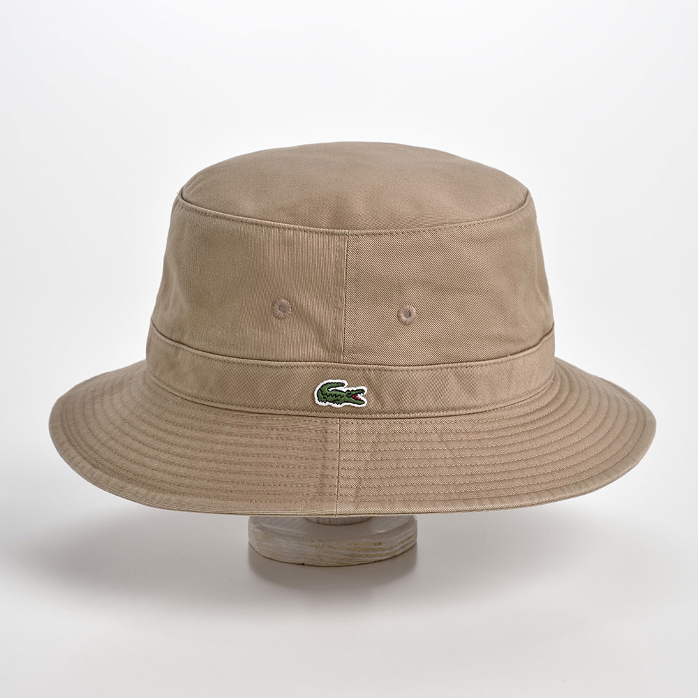 LACOSTE バケットハット 帽子 メンズ レディース 春 夏 秋 冬 サファリハット カジ...