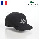 LACOSTE RXe Xq SLbv CAP H ~ Y fB[X x[X{[Lbv 싅X JWA Vv jS X|[c jZbNX tXuh GLOBE BALL LOGO JET CAPiO[u{[SWFbgLbvj L1286 ubN