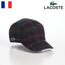 LACOSTE ラコステ 帽子 ロゴキャップ CAP 秋 冬 メンズ レディース ベースボールキャップ 野球帽 カジュアル シンプル ワニロゴ スポーツ ユニセックス フランスブランド TARTAN CHECK JET CAP（タータンチェックジェットキャップ） L1294 グリーン