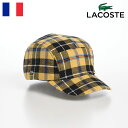 LACOSTE RXe Xq SLbv CAP H ~ Y fB[X x[X{[Lbv 싅X JWA Vv jS X|[c jZbNX tXuh TARTAN CHECK JET CAPi^[^`FbNWFbgLbvj L1294 CG[