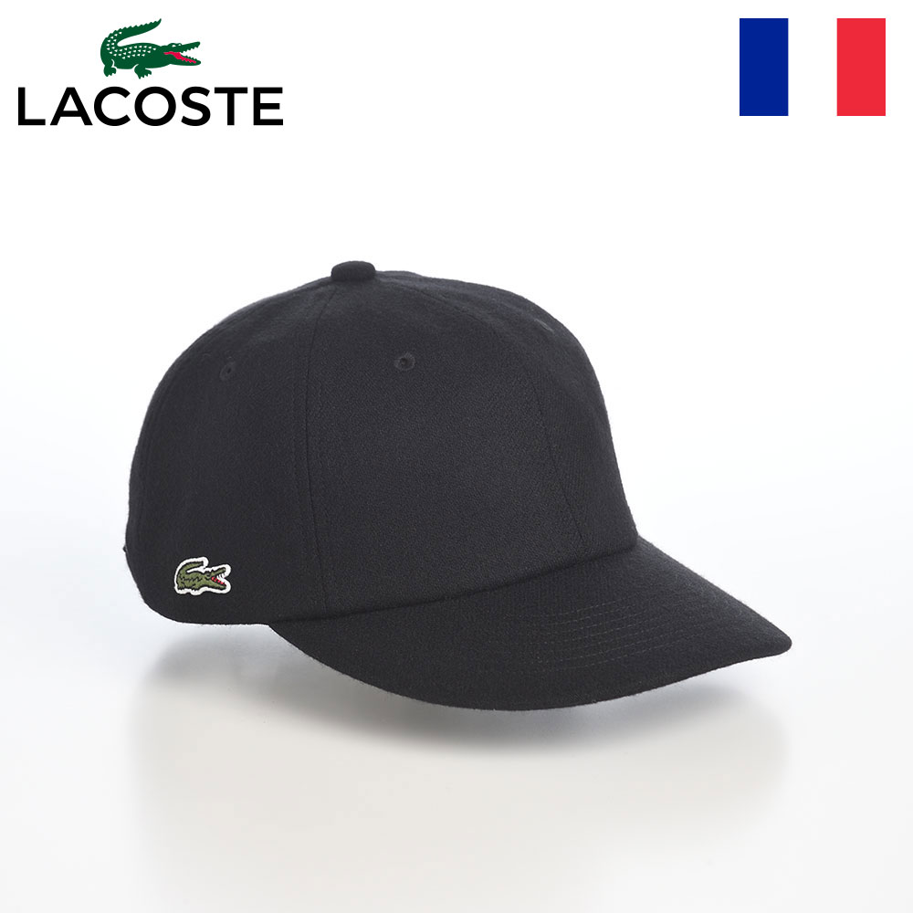 乐天商城 - LACOSTE ラコステ 帽子 ロゴキャップ CAP メンズ レディース ベースボールキャップ 野球帽 カジュアル シンプル ワニロゴ 普段使い スポーツ ユニセックス フランスブランド FLANNEL CAP（フランネルキャップ） L1384 ブラック 父の日ギフト 2026