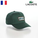 LACOSTE RXe Xq SLbv CAP t  H ~ Y fB[X x[X{[Lbv 싅X Vv jS X|[c jZbNX I[V[Y uh TENNIS GRAPHIC TWILL CAPiejXOtBbNcCLbvj L7126 O[