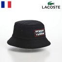 LACOSTE RXe oPbgnbg Xq Y fB[X t  H ~ Tt@nbg JWA Vv AEghA jZbNX I[V[Y TENNIS GRAPHIC TWILL BUCKET HATiejXOtBbNcCoPbgnbgj L7127 ubN