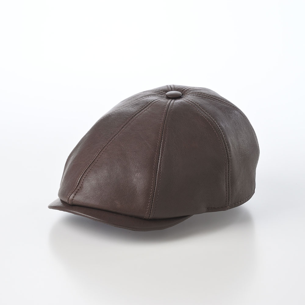 MARONE 本革キャスハンチング メンズ 秋 冬 帽子 大きいサイズ キャップ CAP ハン...