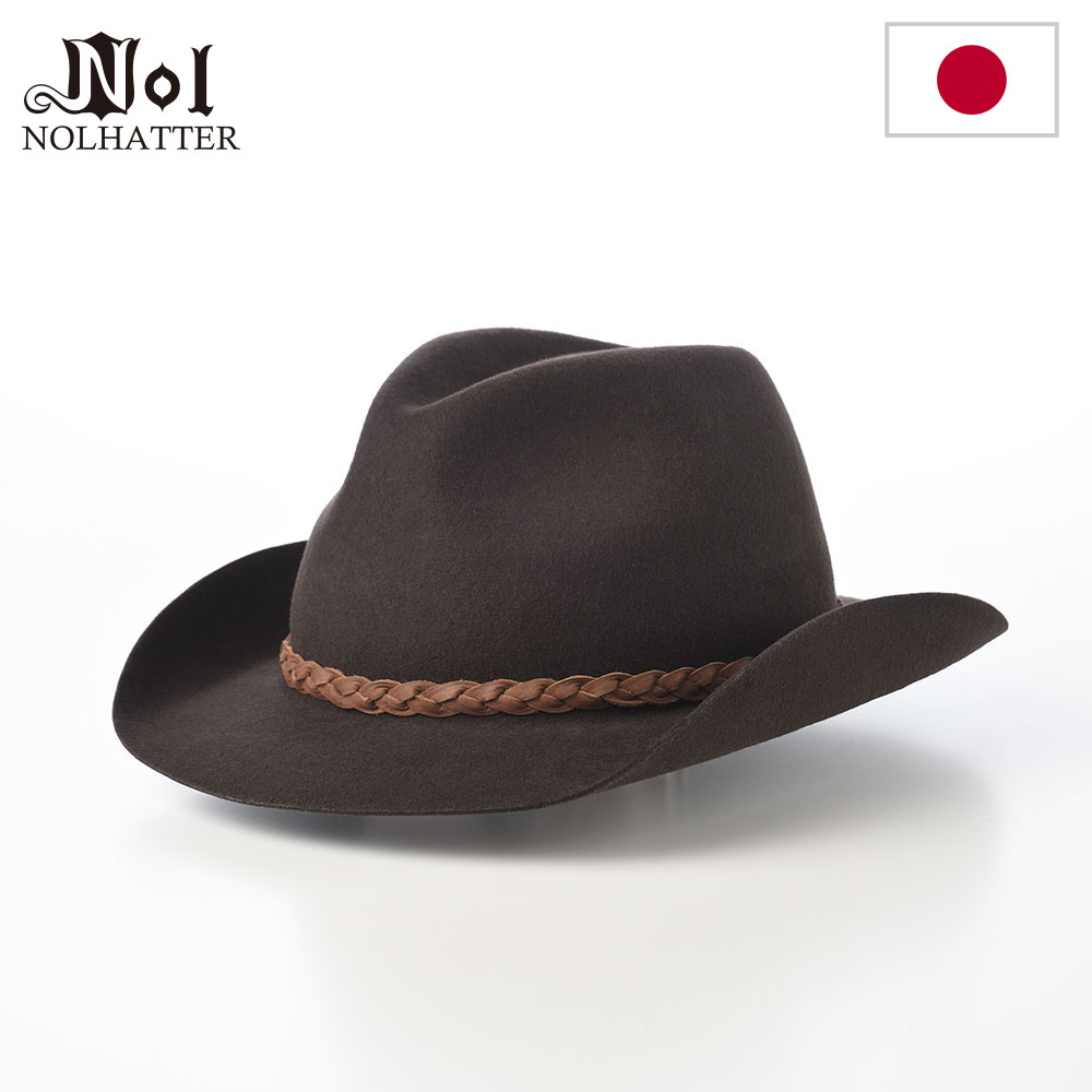 NOL 帽子 フェルトハット ウエスタンハット 中折れ帽 メンズ レディース 秋 冬 大きいサイズ 日本ブランド カジュアル おしゃれ ファッション小物 アクセ...