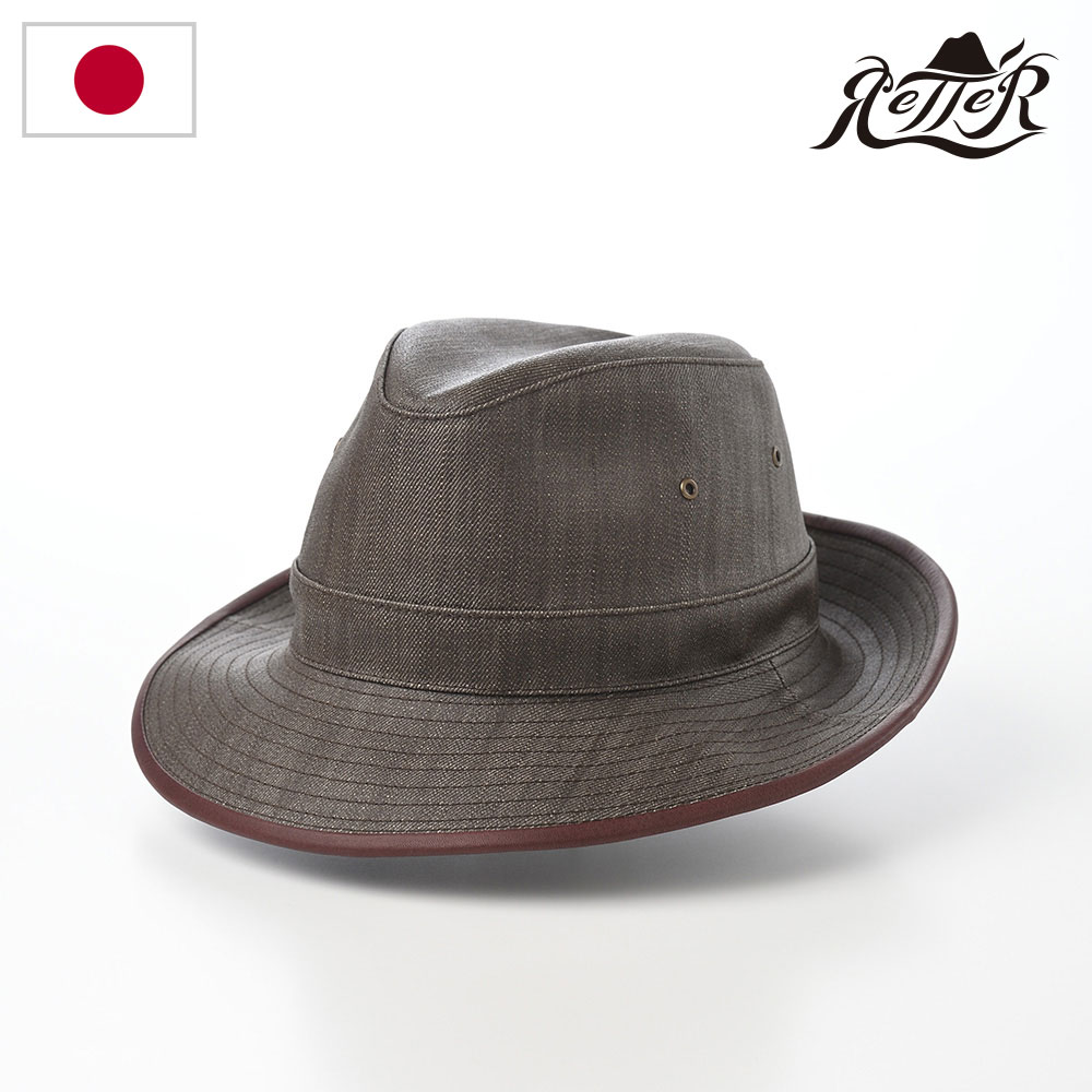 RETTER 帽子 中折れハット ソフトハット メンズ レディース 春 夏 秋 冬 通年 ソフト帽 おしゃれ シン..