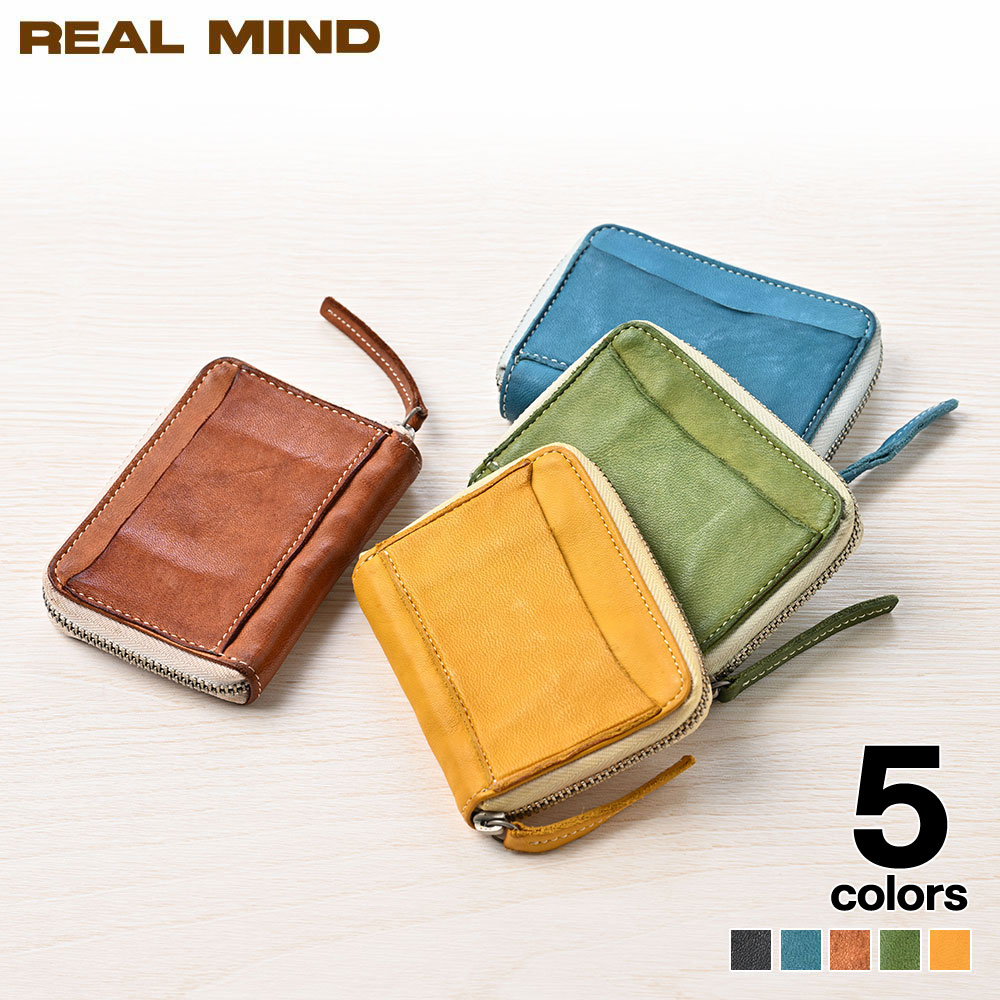 Other - 本革 馬革 カードケース 小銭入れ メンズ ギフト対応 REAL MIND 日本製 ヴィンテージ 経年変化 FORO（フォロ） 馬革 製品染め カード＆小銭入れ 父の日ギフト 2026