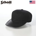 Schott ショット 帽子 ベースボールキャップ cap 春 夏 秋 冬 メンズ レディース ユニセックス ファッション小物 おしゃれ ブランド 大きいサイズ アメリカ アメカジ PARAFIN LEATHER 8P CAP(パラフィン レザー 8P キャップ) SC119 ブラック