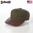 Schott ショット 帽子 ベースボールキャップ cap 春 夏 秋 冬 メンズ レディース ユニセックス ファッション小物 おしゃれ ブランド 大きいサイズ...
