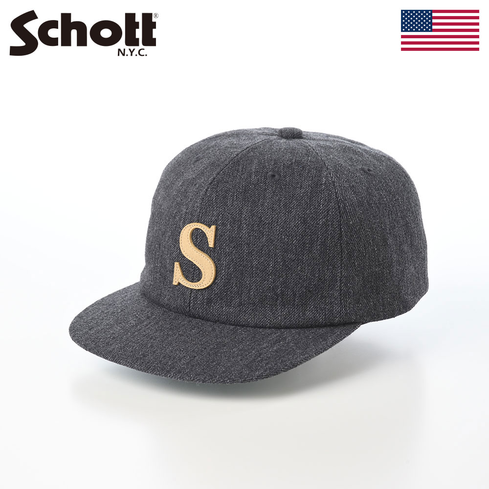 楽天市場】Schott（カラーグレー）（キャップ｜メンズ帽子）：帽子