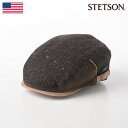 STETSON(ステットソン) TWEED HUNTING(ツイードハンチング)SE044 ダークブラウン ギフト 贈り物