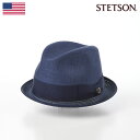 在庫限り40%OFF STETSON 帽子 中折れハット ソフトハット メンズ レディース 春 夏 ソフト帽 おしゃれ シンプル カジュアル 普段使い ファッシ...
