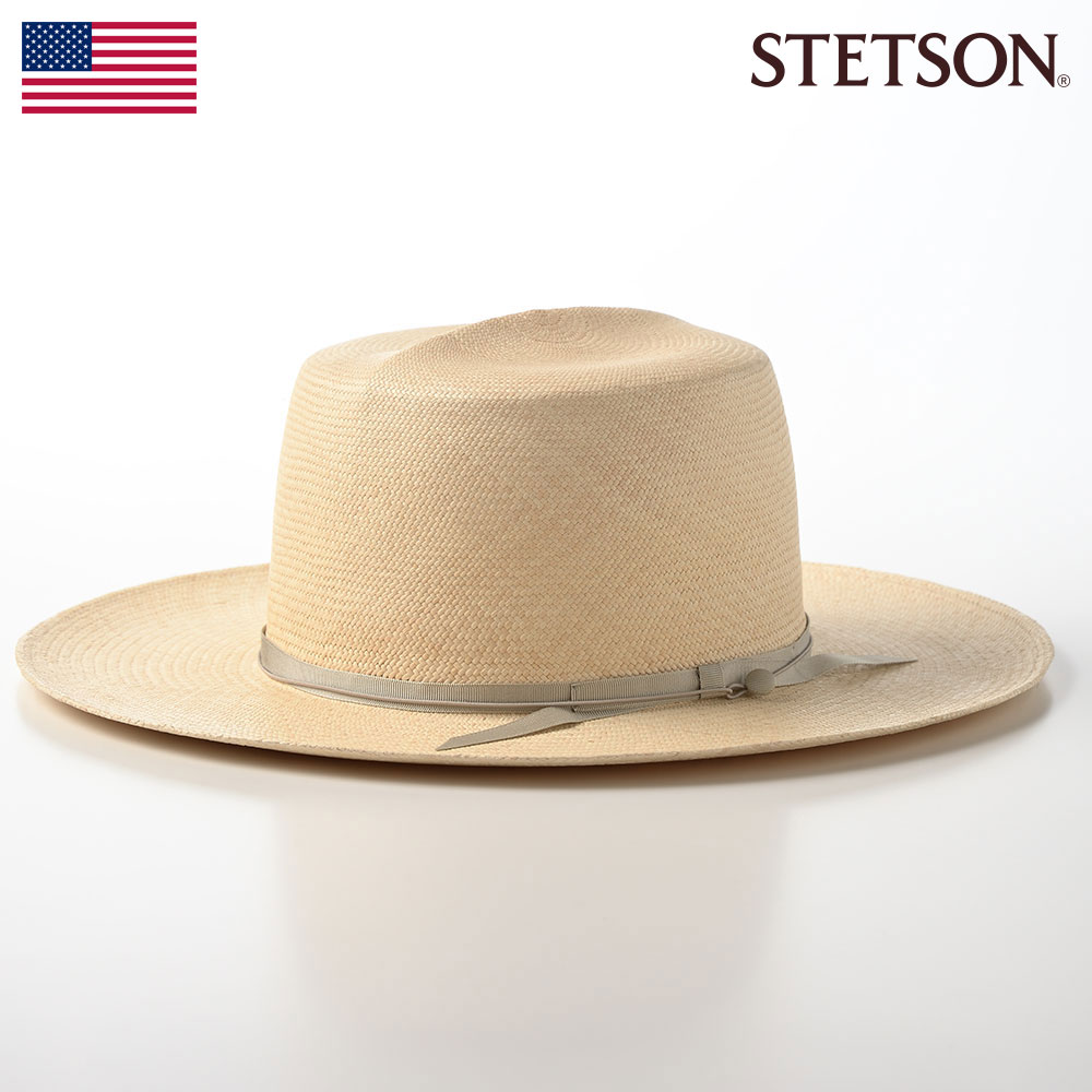 ステットソン 帽子 メンズ STETSON パナマ帽子 オプティモハット メンズ 春 夏 本パナマ カジュアル おしゃれ アメリカブランド 送料無料 あす楽 ギフト プレゼント ステットソン OPTIMO PANAMA G8（オプティモパナマ G8）SE598 ナチュラル