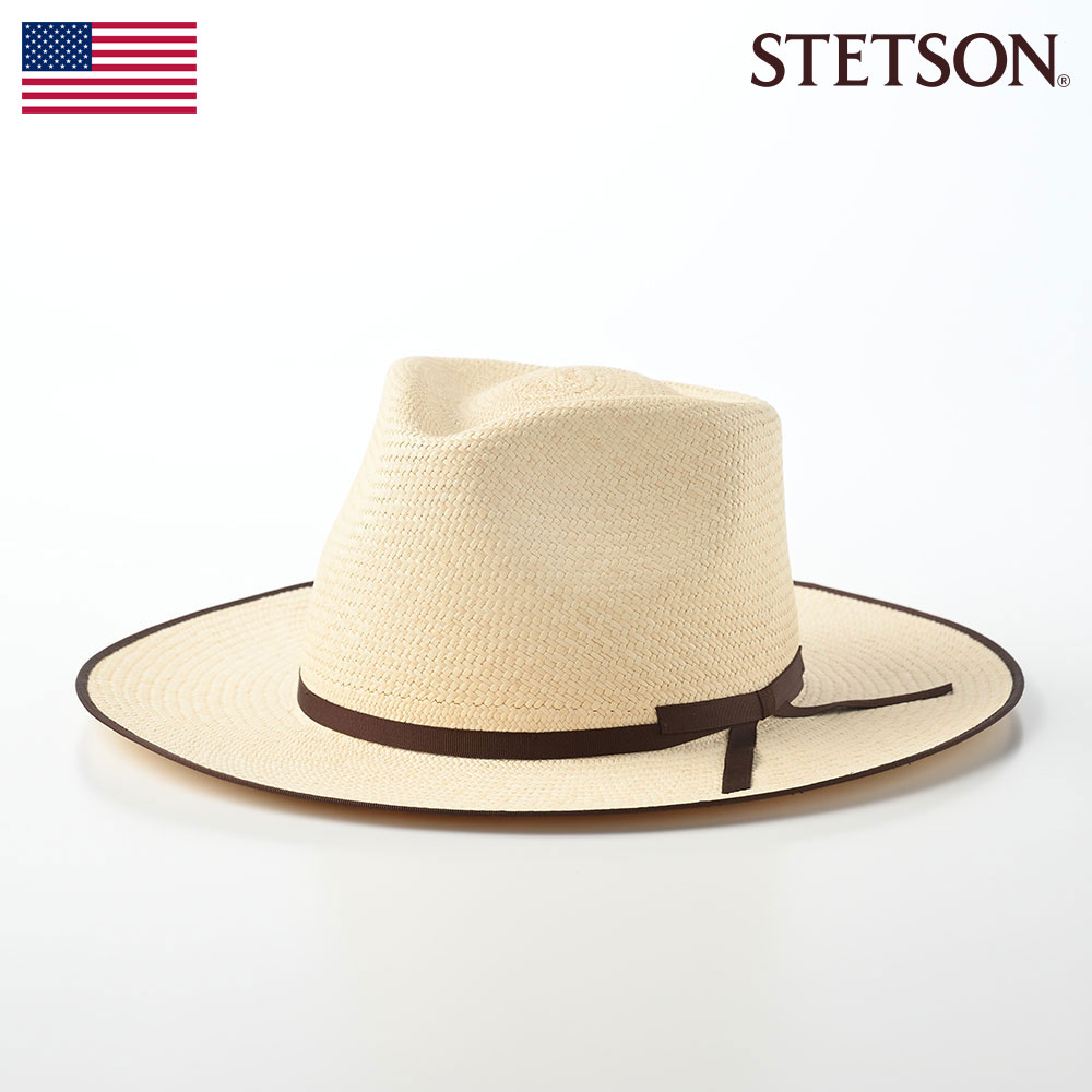 STETSON ステットソン パナマ帽 パナマハット 帽子 父の日 中折れハット メンズ レディース 本パナマ 春 夏 つば広 ワイドブリム スベリアジャスター付 エクアドル製 カジュアル フォーマル おしゃれ 送料無料 CASSIDY PANAMA（キャシディ パナマ）SE654 ナチュラル