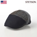 STETSON（ステットソン） PATCHWORK HUNTING（パッチワーク ハンチング）SE681 ネイビー 父の日ギフト