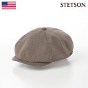 STETSON（ステットソン） SOALON GLEN CHECK CASQUETTE（ソアロン グレンチェック キャスケット）SE708 ベージュ