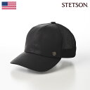 STETSON Xq Lbv CAP Y fB[X H ~ 傫TCY JWA  ig t@bV AJ uh Xebg\ WASHABLE LEATHER CAPiEHbVu U[ LbvjSE709 ubN