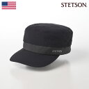 STETSON 帽子 メンズ レディース アメリカブランド ステットソン PACKABLE WORK CAP(パッカブルワークキャップ)SE713 ネイビー ギ...