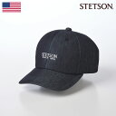 STETSON 帽子 メンズ レディース アメリカブランド ステットソン DENIM CAP(デニム キャップ)SE722 ネイビー ギフト 贈り物