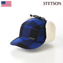 STETSON Xq Lbv CAP sX Y fB[X H ~ 傫TCY JWA  ig h t@bV AJ uh Xebg\ ROBROY TARTAN PILOT CAPiuC ^[^ pCbgLbvj SE749 u[