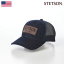 STETSON Xq Lbv CAP t  Y fB[X x[X{[Lbv 싅X JWA Vv ig t@bV AJuh Xebg\ WASHER DENIM MESH CAPibV[fj bVLbvj SE774 lCr[