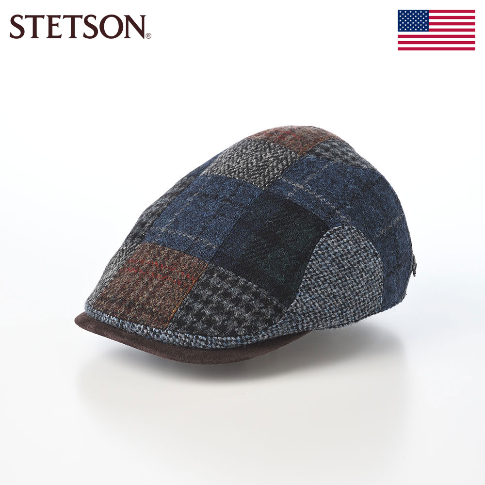 STETSON ステットソン ハンチング帽 キャップ 帽子 ブランド メンズ ハンチングベレー 鳥打帽 カジュア..