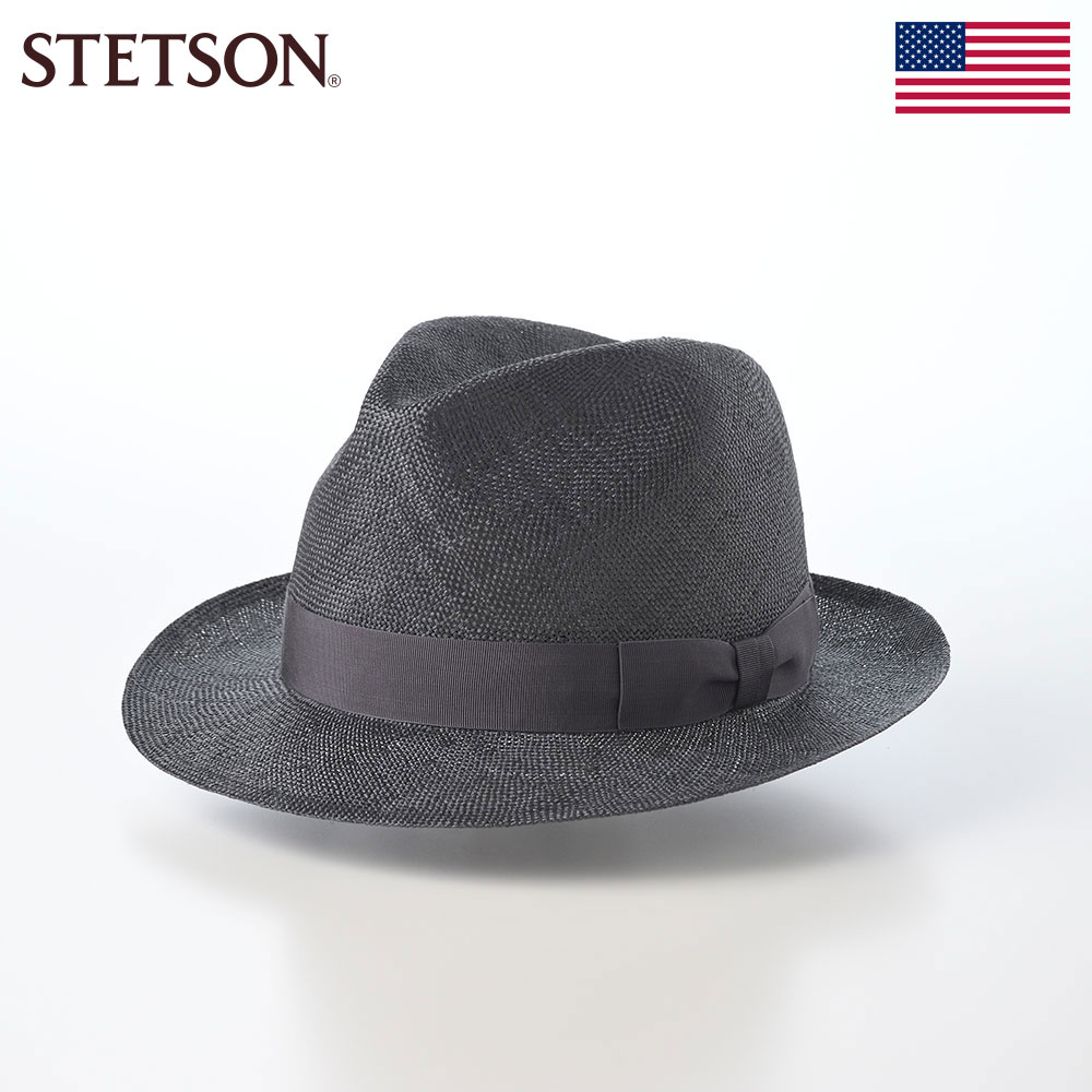 乐天商城 - STETSON 帽子 シゾールハット メンズ レディース 春 夏 ブランド シンプル カジュアル ファッション小物 アメリカ ステットソン SISOL CLASSIC HAT（シゾール クラシック ハット） SE867 チャコール