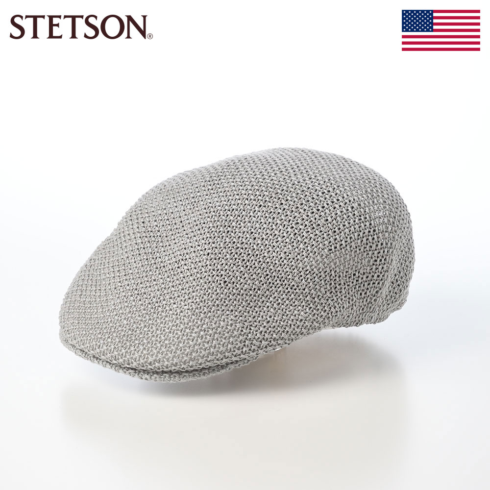 Rakuten - STETSON ステットソン ハンチング帽 キャップ 帽子 ブランド メンズ 春 夏 ハンチングベレー 鳥打帽 カジュアル おしゃれ シンプル 普段使い レディース アメリカ LINEN THERMO KNIT HUNTING（リネン サーモニット ハンチング） SE890 グレー