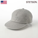 ステットソン STETSON ベースボールキャップ メンズ レディース 野球帽 カジュアル 帽子 紳士 大きいサイズ 春夏 メンズ帽子 送料無料 あす楽 COT...