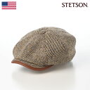 STETSON 帽子 メンズ レディース アメリカブランド ステットソン IRISH TWEED CASQUETTE(アイリッシュツイード キャスケット) ST...