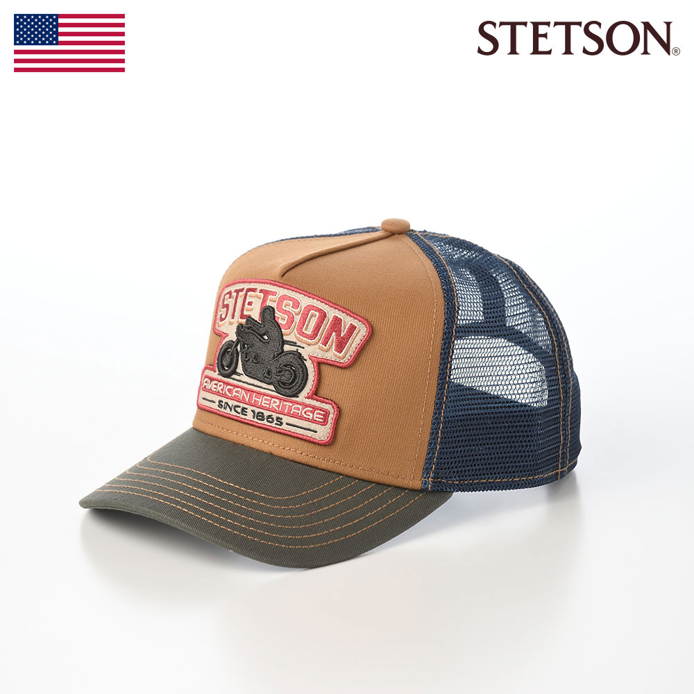 STETSON 帽子 メンズ レディース アメリカブランド ステットソン TRUCKER CAP M ...